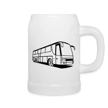 S 315 HD Reisebus - Bierkrug - Weiß - Rechts