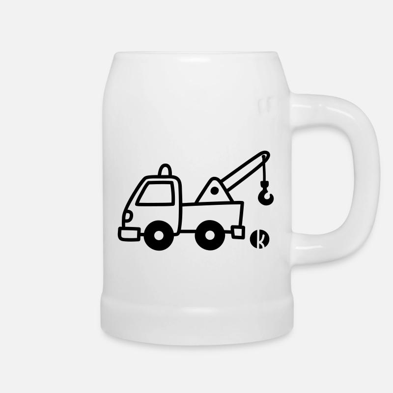 Tow - Beer Mug - white