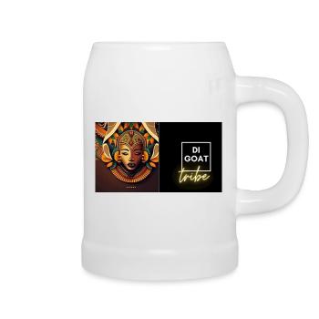 digoattribe - Chope en céramique - blanc - Droite