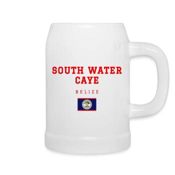 South Water Belize - Bierkrug - Weiß - Rechts