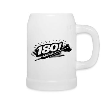 Darts 180 Dart - Beer Mug - white - Right
