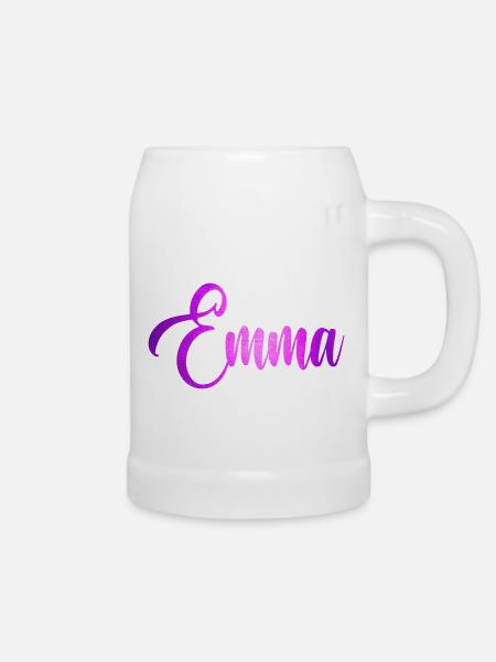 Emma - Bierkrug - Weiß
