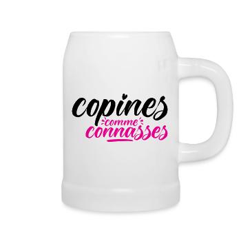 Copines Comme Connasses Meilleure Copine Filles - Chope en céramique - blanc - Droite