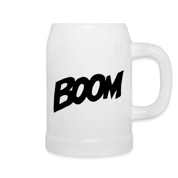 BOOM Comic Style - Beer Mug - white - Right
