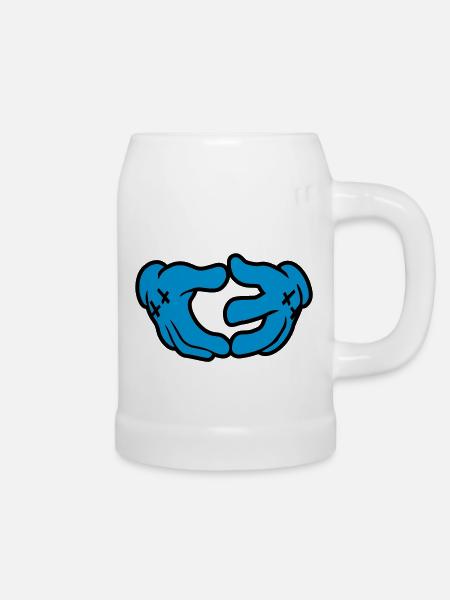 Colt - Handsign - Bierkrug - Weiß