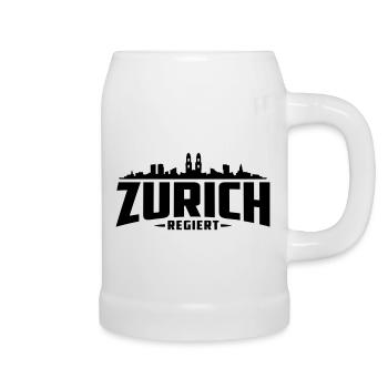 Zurich - Governed - Zurich Shirt - Beer Mug - white - Right