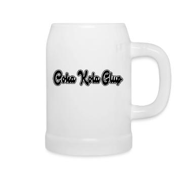 Coka Glup Schwanz - Bierkrug - Weiß - Rechts