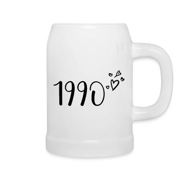 1990 - Beer Mug - white - Right