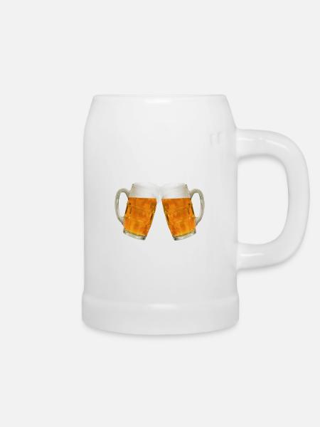 drink beer - München - Bierkrug - Weiß