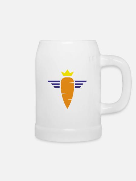 Carrot - Bierkrug - Weiß