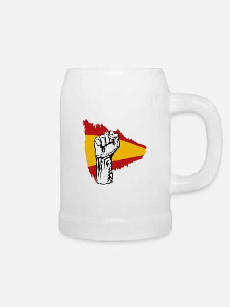 espana 1 - Bierkrug - Weiß