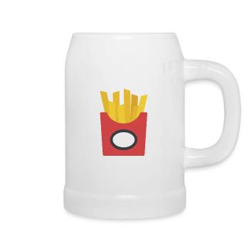 French fries - Beer Mug - white - Right