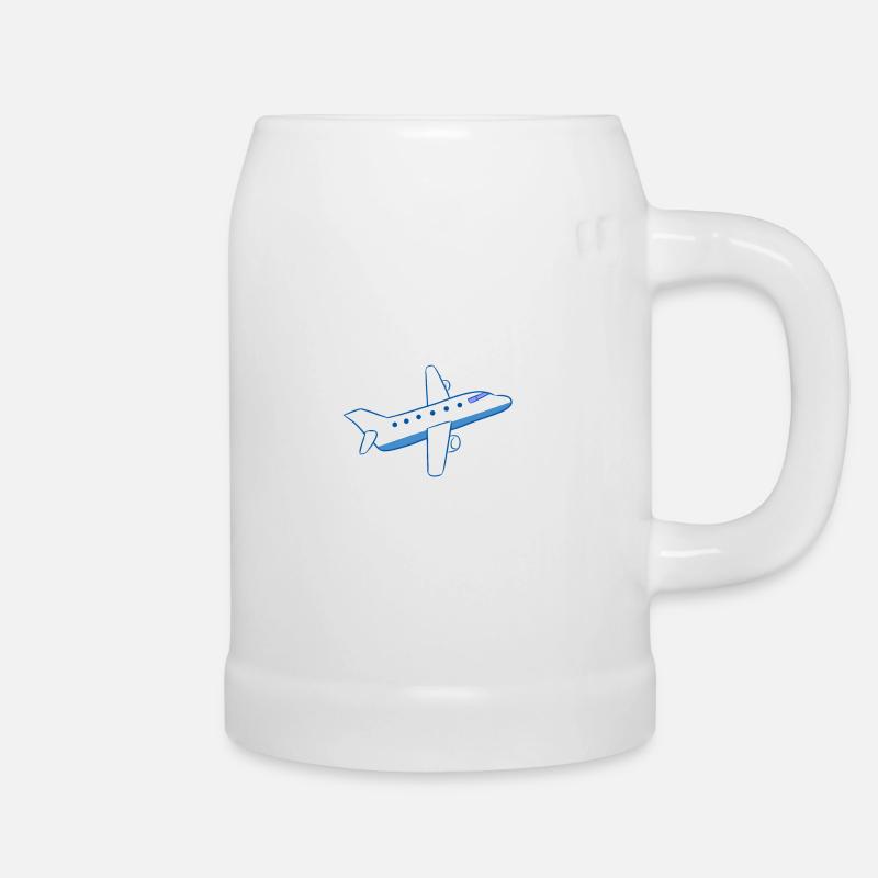 Airplane Plane - Bierkrug - Weiß