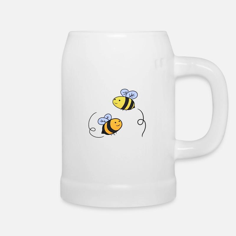 Baby bee - Beer Mug - white
