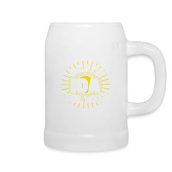 Ida - Beste Ida der Welt - Bierkrug - Weiß - Rechts