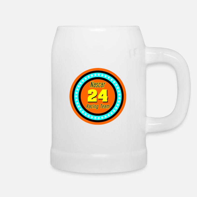 Nascar - Bierkrug - Weiß