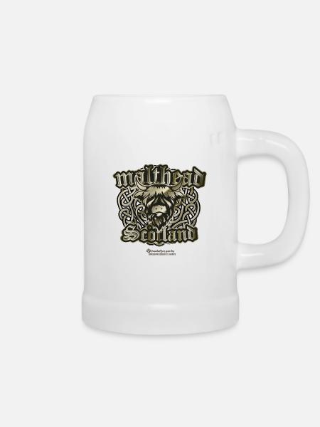 Malt Whiskey Malthead - Bierkrug - Weiß