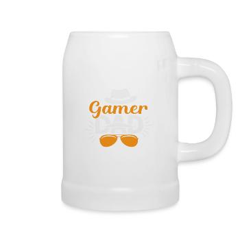 FATHER S DAY Gamer - Bierkrug - Weiß - Rechts