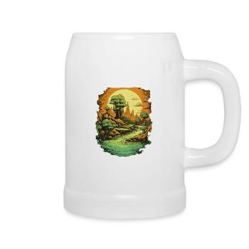 Landscape - Beer Mug - white - Right