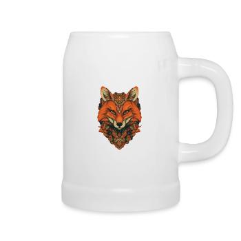 Fox - Beer Mug - white - Right
