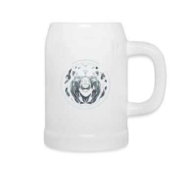 Polar bear - Beer Mug - white - Right