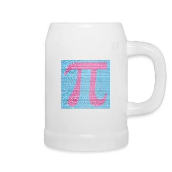 Pi Number - Beer Mug - white - Right