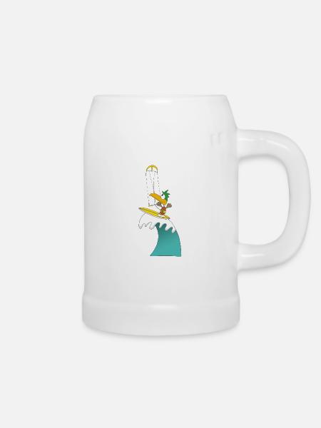 KITE - ENTE - Bierkrug - Weiß