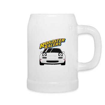 Miata Roadster MIAT WinkWonk - Chope en céramique - blanc - Droite
