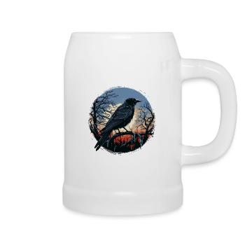 Raven - Beer Mug - white - Right
