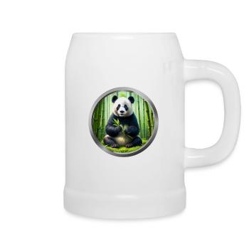 Panda Animal - Beer Mug - white - Right