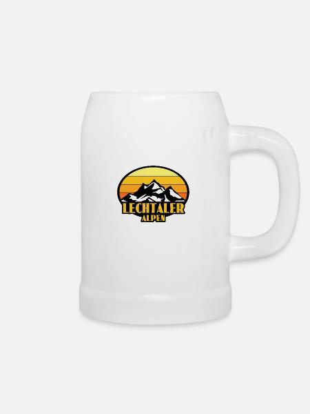 Lechtaler Alpen - Bierkrug - Weiß