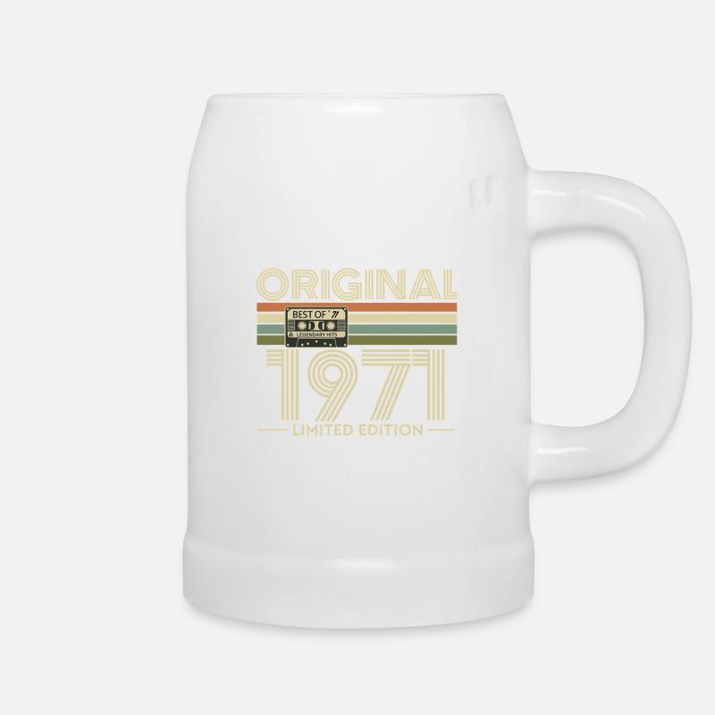 Original 77 Édition Limité Retro Hits - Chope en céramique - blanc