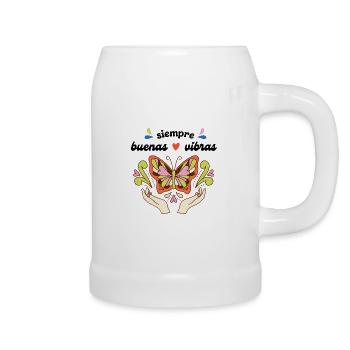 Always - good - vibes - Beer Mug - white - Right
