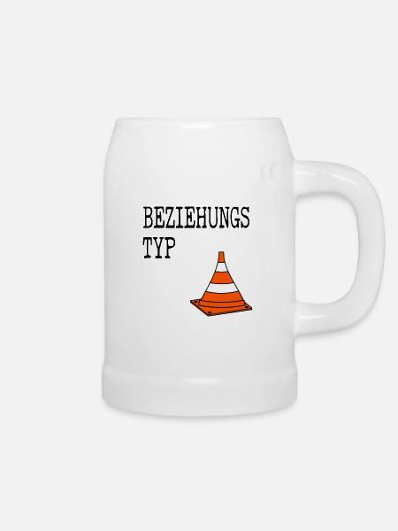 Beziehungstyp Pylone - Bierkrug - Weiß