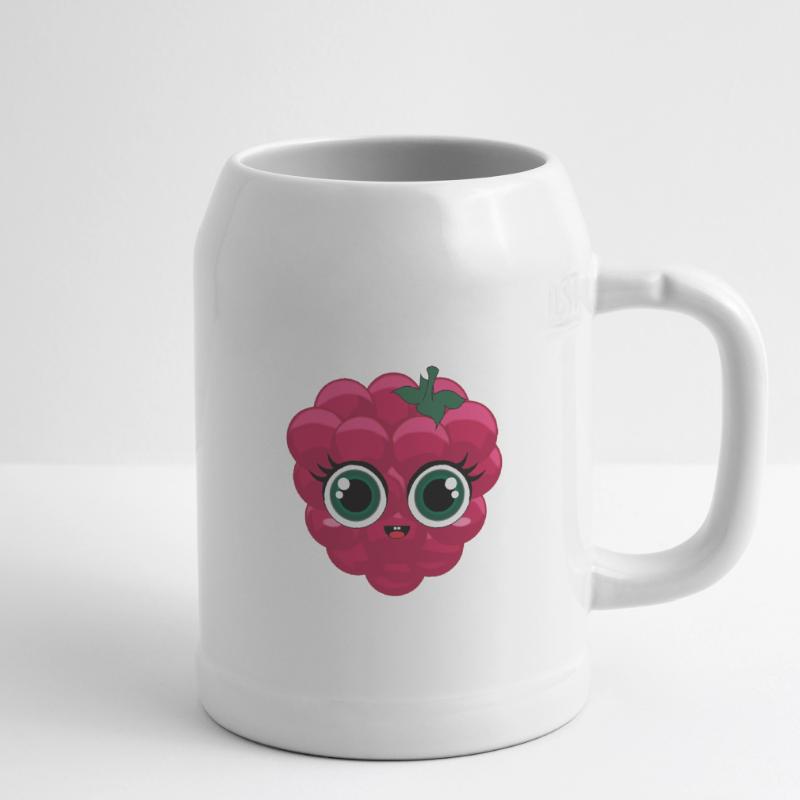 Ruby Raspberry Beer Mug