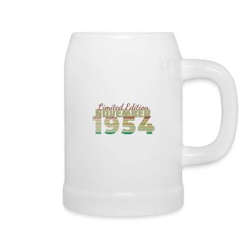 70. Geburtstag Limited Edition (SCR) 11/1954 - Bierkrug - Weiß - Rechts