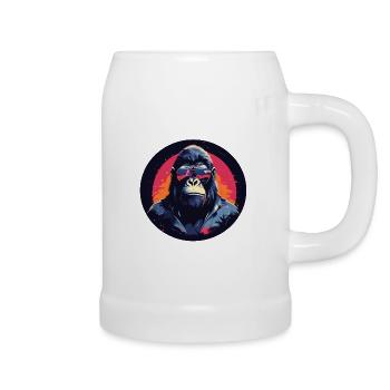 The Ape - Bierkrug - Weiß - Rechts