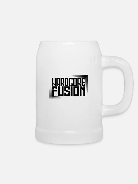Hardcore Fusion - Bierkrug - Weiß