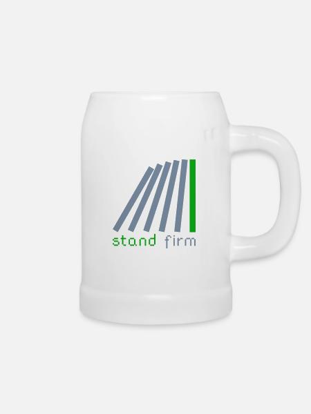 Stand - Bierkrug - Weiß