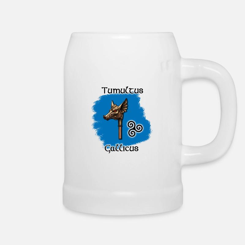 Tumultus Gallicus - Beer Mug - white