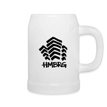 HAMBURG Mundsburg - Bierkrug - Weiß - Rechts