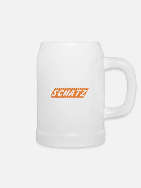  Schatz - Bierkrug - Weiß