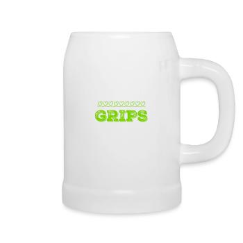 ich bin clever - Bierkrug - Weiß - Rechts