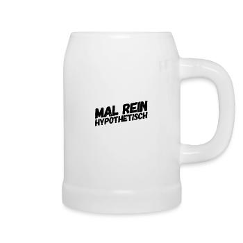 Let's ask hypothetically - Beer Mug - white - Right