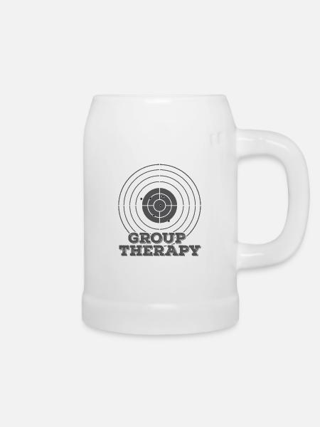 Polizei: Group Therapy - Bierkrug - Weiß