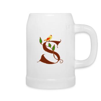 canary s - Beer Mug - white - Right