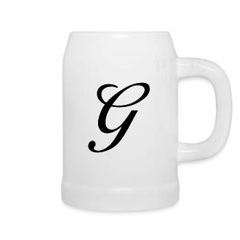 G - Beer Mug - white - Right