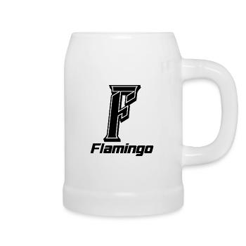 FLAMINGO - Bierkrug - Weiß - Rechts