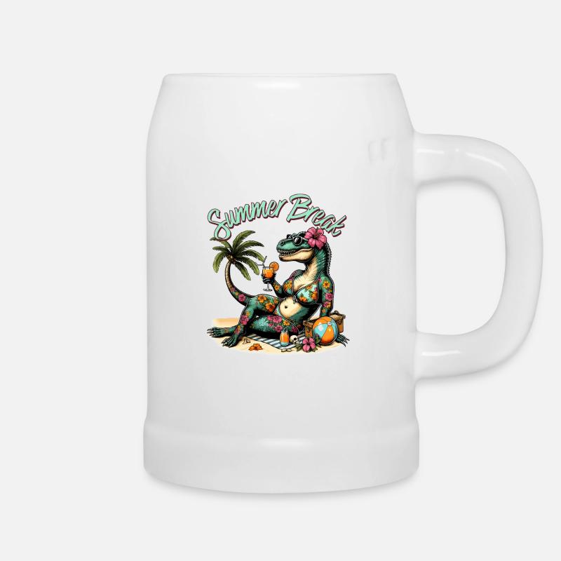 Summer Break 5 - Beer Mug - white