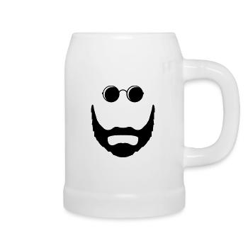 Lunettes de soleil Bart - Chope en céramique - blanc - Droite